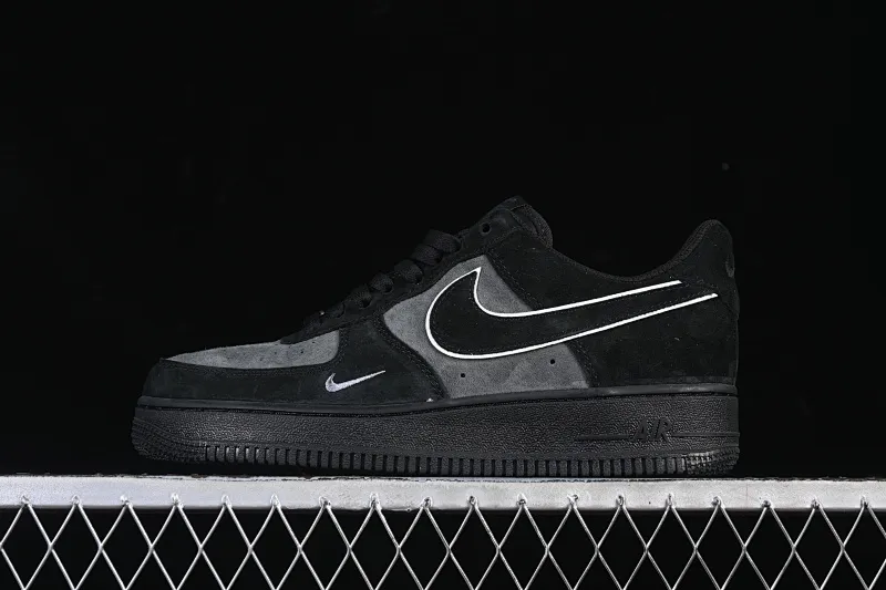 All Categories Nk Air Force 1 Air Force Series Nk Air Force 1 Low Air Force Low Nike Air Force 1'07 Low "Black Warrior" Full Suede Autumn and Winter Air Force One Low Casual Shoes ZH0316-134
